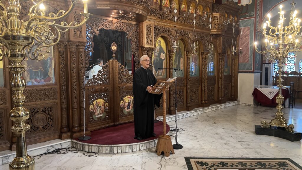 Η εορτή του Οσίου Ιουστίνου Πόποβιτς τιμήθηκε στον Μητροπολιτικό Ναό Αγίου Γεωργίου Νεαπόλεως